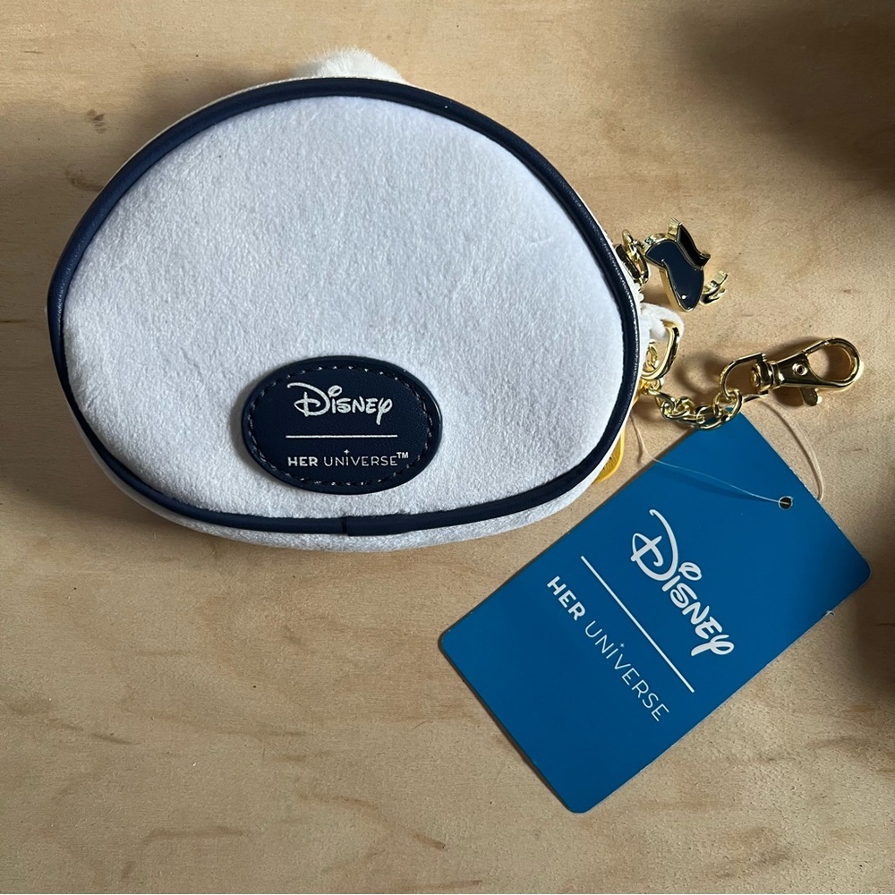 Her Universe Donald Duck Coin Purse - White and Yellow - Picture 2 of 5